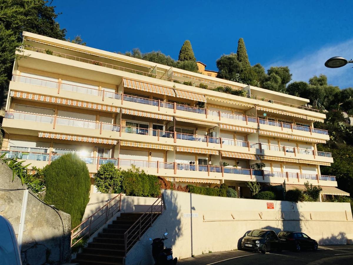 Le Vigia-Vue Mer-Terrasse-Climatisation-Parking Menton Dış mekan fotoğraf